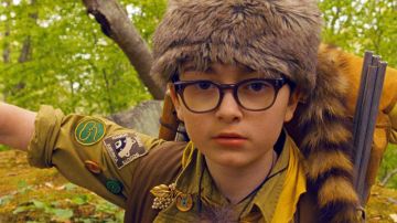 Sam's Raccoon Toque (Jared Gilman) en Moonrise Kingdom