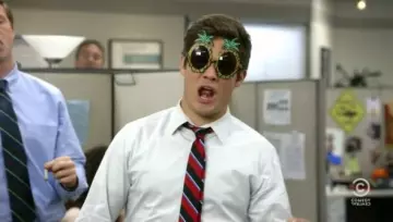 Sunglasses pineapple worn by Adam DeVine in Workaholics