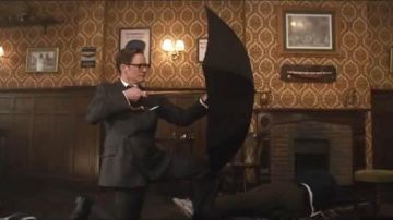Harry Hart's Umbrella / Galahad (Colin Firth) en Kingsman: Secret Service