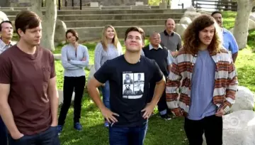 The t-shirt mugshort of Adama Devine in Workaholics