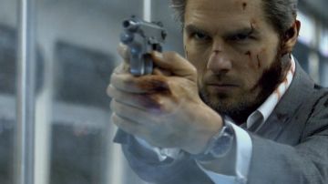 La montre Tag Heuer Au­to­ma­tic Chro­no­graph Car­rera de Vincent (Tom Cruise) dans Collateral