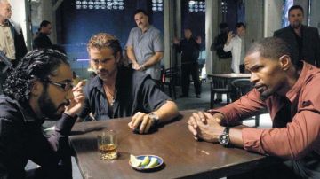 The watch IWC Ricardo Tubbs (Jamie Foxx) in Miami Vice