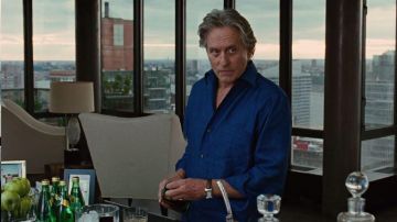 El reloj IWC de Gordon Gekko (Michael Douglas) en Wall Street: el dinero nunca duerme