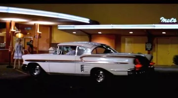 The Chevrolet Impala of Ron Howard in American Graffiti