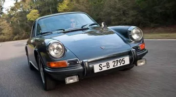 The Porsche 911S of Steve McQueen in LeMans