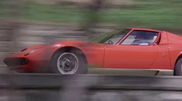 The Lamborghini Miura in The Italian Job