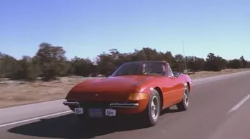 The Ferrari Daytona Spider in Chewing Gum Rally