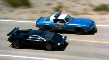 The Lamborghini LP400S in Cannonball Run