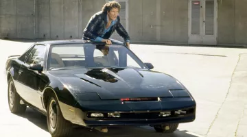 La voiture Pontiac Trans Am de David Hasselhoff dans K2000