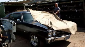 The Chevrolet Chevelle 1971 of Dwayne Johnson in Faster