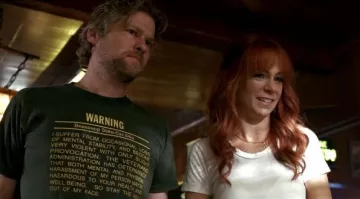 La camiseta usada por Terry Bellefleur (Todd Lowe) en True Blood S01E01