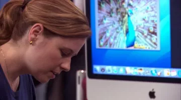 The Apple iMac in The Office