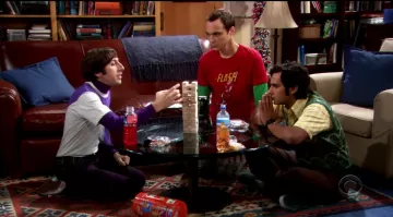 Le jeu Jenga dans The Big Bang Theory S01E03