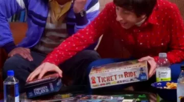 El juego de mesa Forbidden Island en The Big Bang Theory S08E13