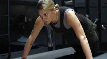 Camiseta sin mangas de Kara Tracia (Katee Sackhoff) en Battlestar Galactica