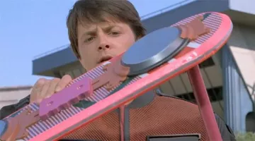 The Hoverboard (Haltek Industries project) of Marty McFly in Back to the Future 2