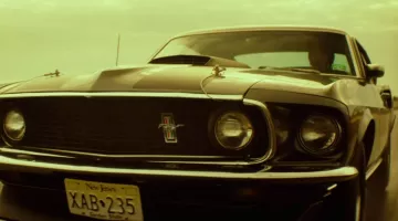 The Ford Mustang Mack 1 of 1969 from John Wick (Keanu Reeves) in John Wick