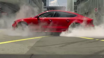 The Audi RS 7 Sedan red in Hitman : Agent 47