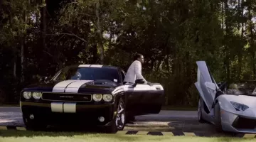 The Dodge Challenger Derek Luke in Rebirths