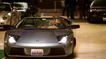 La Lamborghini Murcielago Roadster de Bruce Wayne dans Batman Begins