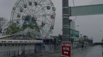Parque de atracciones Coney Island en Mr. Robot