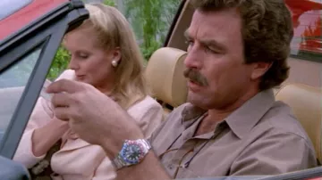 The watch Rolex GMT Master 1675 Pepsi of Thomas Magnum (Tom Selleck) in the Magnum