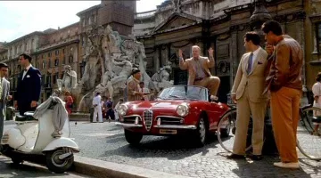 The Alfa Romeo Giulietta Spider 1955 in The Talented Mr. Ripley