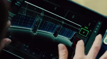 Tablet of Rebecca Ferguson in Mission Impossible : Rogue Nation