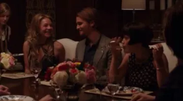 Dress black printed Eloise Mumford 50 shades of Grey