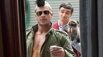 Gafas de sol Ray-Ban de Zac Efron en Our Worst Neighbors