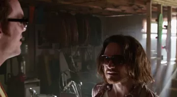 Gafas de sol vintage del profesor Charles Xavier (James McAvoy) en X-Men: Days of Future Past