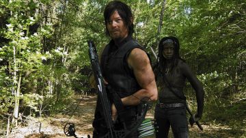 the crossbow of Daryl Dixon in The Walking Dead
