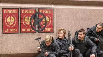 The displays In Panem We Trust in Hunger Games