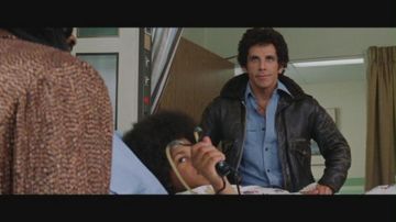 The leather Jacket black Ben Stiller in Starsky and Hutch.