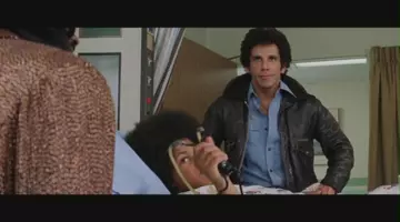 The leather Jacket black Ben Stiller in Starsky and Hutch.