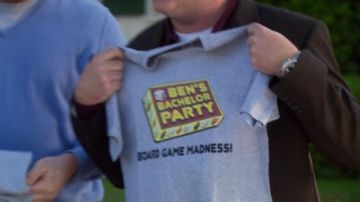 T-shirt "Ben's Bachelor Party: Board Games Madness" Parks and Recreation