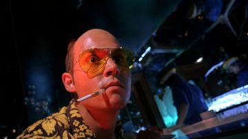 Sunglasses Ray-Ban Bullet Hole Kalichrome Lens Shooter Raoul Duke (Johnny Depp) in Las Vegas Parano