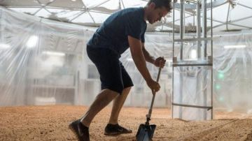 The Nike Matt Damon in Alone on Mars