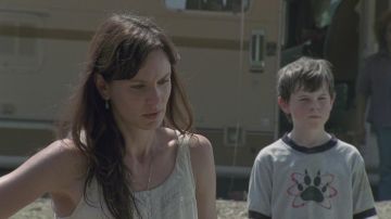 Le t-shirt de Carl Grimes (Chandler Riggs) dans The Walking Dead