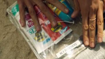 Protector solar de Nancy Adams (Blake Lively) en The Shallows (Survival Instinct)