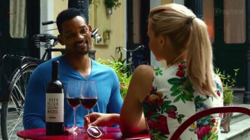 The wine Republica del Malbec Will Smith and Margot Robbie in as a Diversion