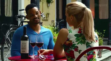 The wine Republica del Malbec Will Smith and Margot Robbie in as a Diversion