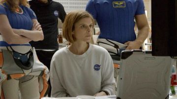 The pull white of nasa's Kate Mara in-One on March