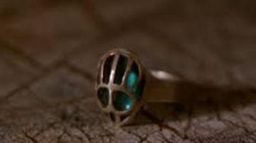 The jewel of Amara worn by Spike (James masters) in the series Buffy against the vampires