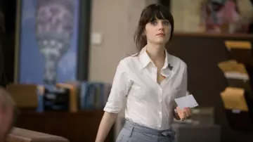 El broche de cristal Blue Butterfly Swarovski de Summer (Zooey Deschanel) en (500) días juntos