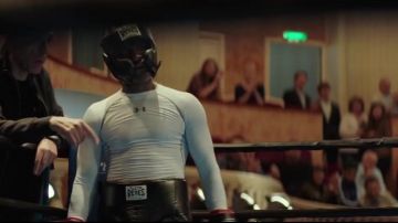 Casco protector de Tarke (Souleymane M'baye) en Sparring