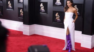 The dress Alexandre Vauthier of Hailee Steinfeld at the Grammy Awards 2018