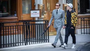 Fred Perry Polo Shirt worn by Eggsy (Taron Egerton) as seen in Kingsman: The Secret Services