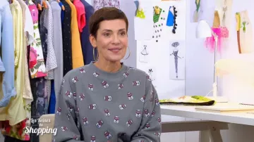 La sudadera sopa campbell de Warhol de Cristina Cordula en #LRDS Las reinas de las compras del 29/01/2018