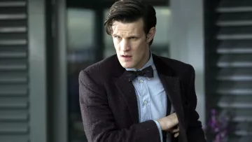 Voyage Bow Tie porté par la 11ème Doctor Who (Matt Smith) comme vu dans Doctor Who S07E10